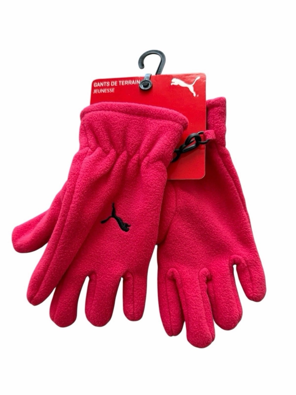 Puma Girls Youth Terrain Gloves Pink/ Black New